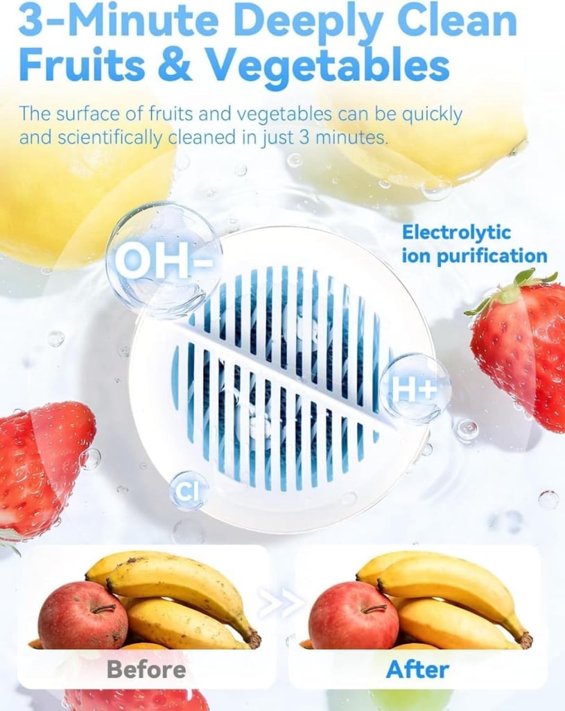 PuriBreeze Produce Cleaner