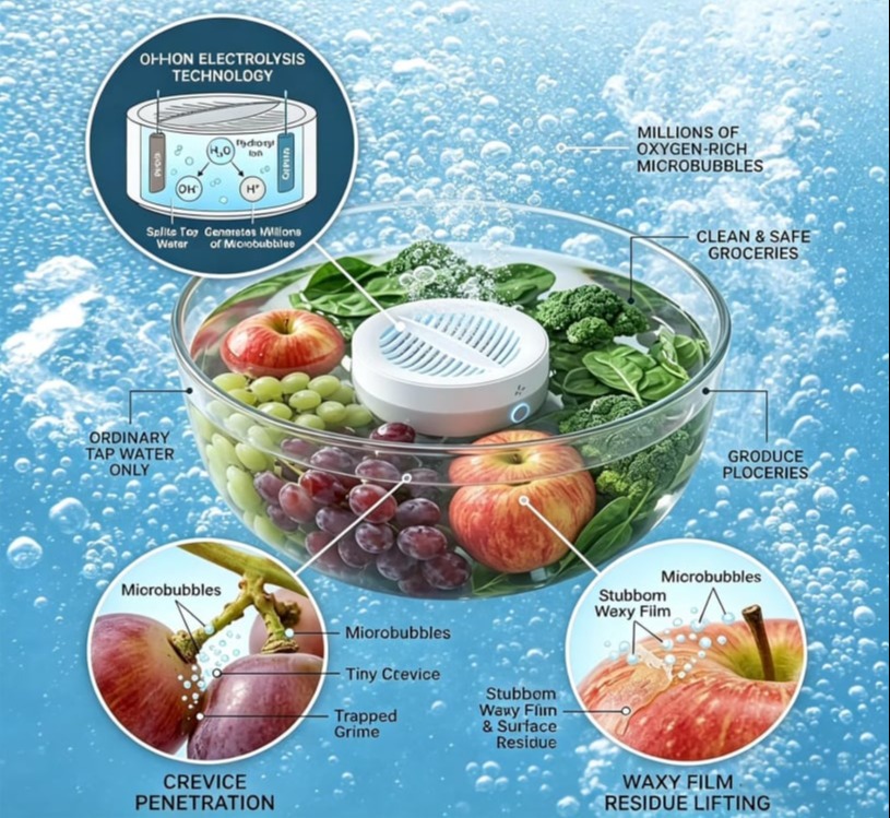 PuriBreeze Produce Cleaner